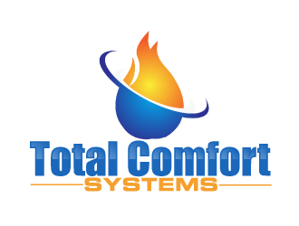 Total Comfort Systems  logo design by AamirKhan