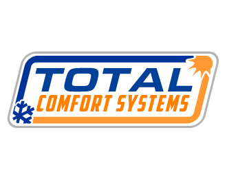 Total Comfort Systems  logo design by AamirKhan