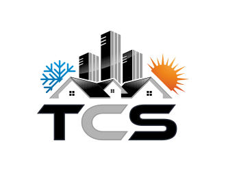 Total Comfort Systems  logo design by GassPoll