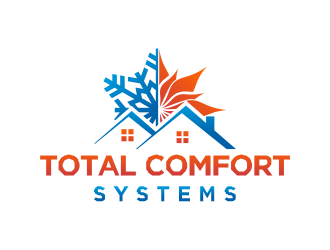 Total Comfort Systems  logo design by cikiyunn