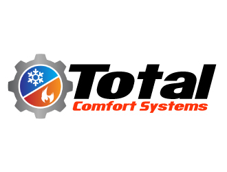 Total Comfort Systems  logo design by AamirKhan