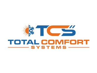 Total Comfort Systems  logo design by puthreeone