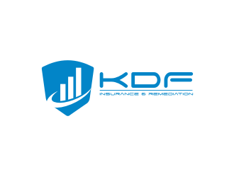 KDF Insurance & Remediation  logo design by hopee