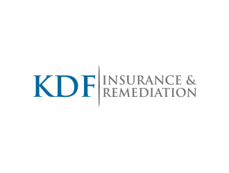 KDF Insurance & Remediation  logo design by rief