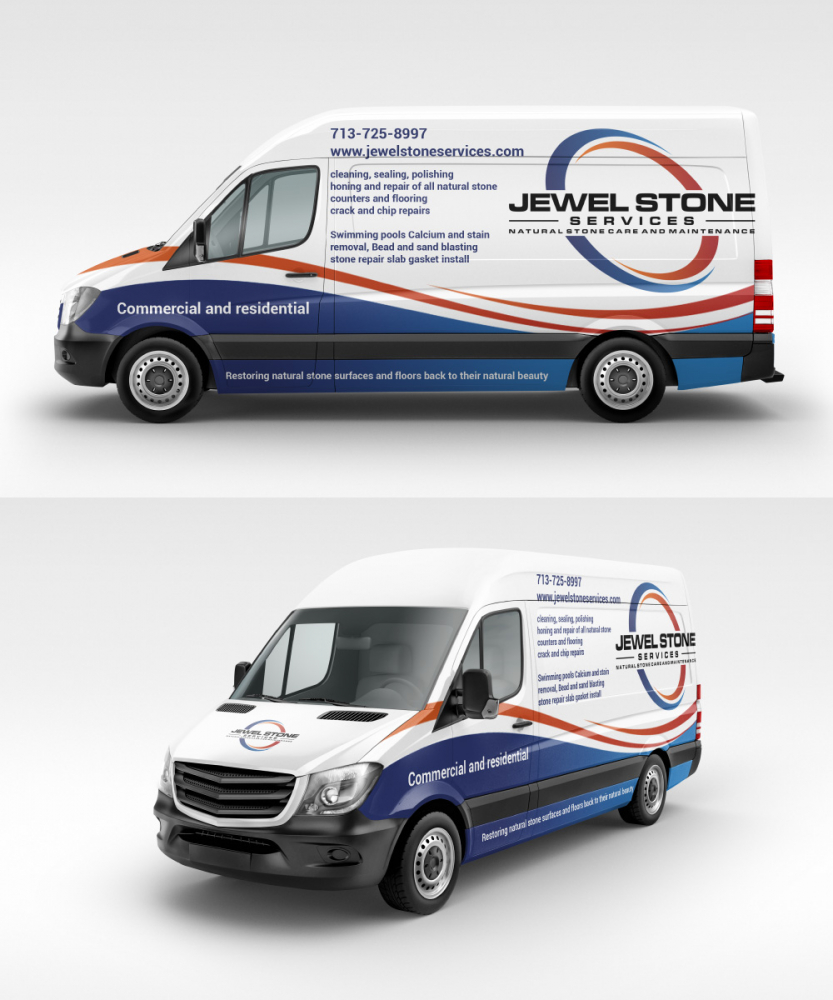 Jewel Stone Services logo design by Boomstudioz