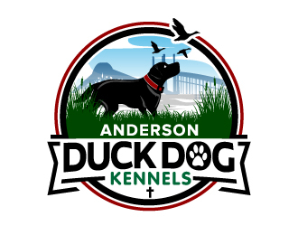Anderson Duck Dog Kennels logo design by jaize
