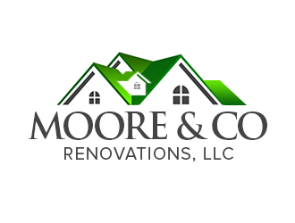 Moore & Co Renovations, LLC logo design by kunejo
