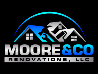 Moore & Co Renovations, LLC logo design by jaize