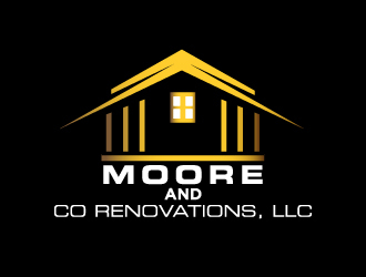 Moore & Co Renovations, LLC logo design by pilKB