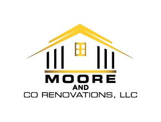 Moore & Co Renovations, LLC logo design by pilKB