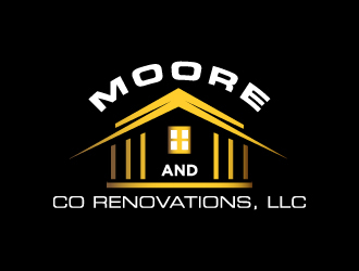 Moore & Co Renovations, LLC logo design by pilKB