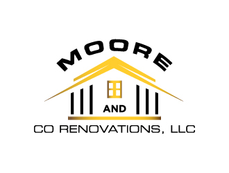 Moore & Co Renovations, LLC logo design by pilKB