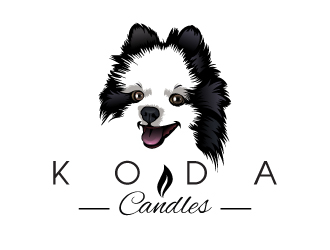 Koda Candles  logo design by LucidSketch