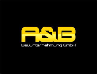 A&B Bauunternehmung GmbH logo design by FloVal