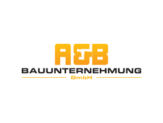 A&B Bauunternehmung GmbH logo design by yippiyproject
