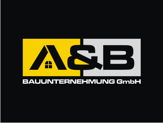 A&B Bauunternehmung GmbH logo design by Sheilla