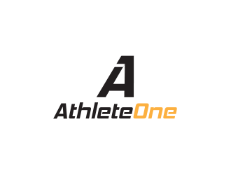 AthleteOne logo design by yippiyproject