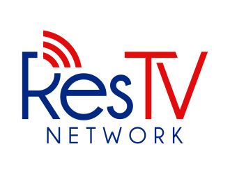 Res TV Network logo design by FriZign