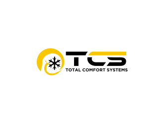 Total Comfort Systems  logo design by Lafayate