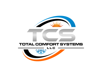 Total Comfort Systems  logo design by GassPoll
