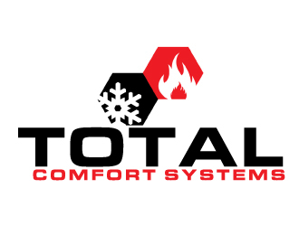 Total Comfort Systems  logo design by AamirKhan