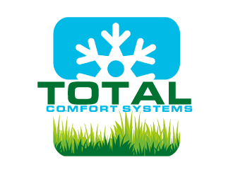 Total Comfort Systems  logo design by AamirKhan