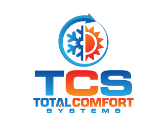 Total Comfort Systems  logo design by jaize