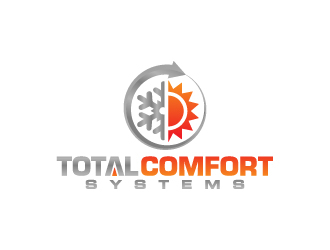 Total Comfort Systems  logo design by jaize