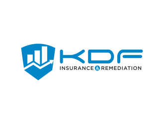 KDF Insurance & Remediation  logo design by GassPoll