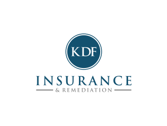 KDF Insurance & Remediation  logo design by Artomoro