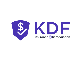 KDF Insurance & Remediation  logo design by Garmos