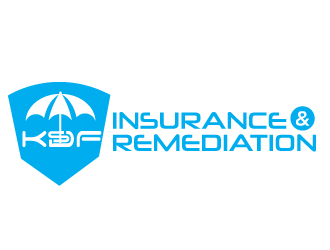 KDF Insurance & Remediation  logo design by Suvendu