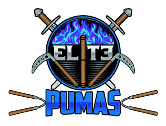 Elite PUMAS logo design by DreamLogoDesign