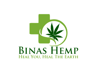Binas Hemp  logo design by Gwerth