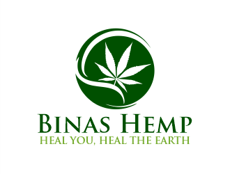 Binas Hemp  logo design by Gwerth