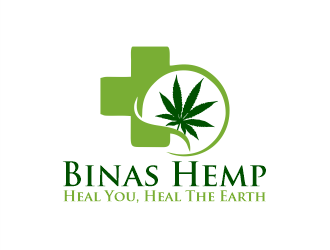 Binas Hemp  logo design by Gwerth