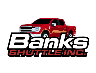 Banks Shuttle Inc. logo design by AamirKhan