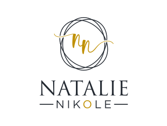 Natalie Nikole. logo design by Garmos
