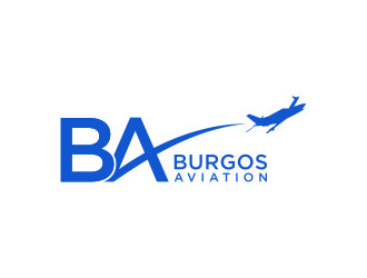 BURGOS AVIATION logo design by mukleyRx