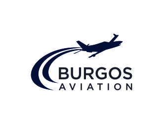 BURGOS AVIATION logo design by mukleyRx