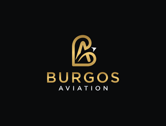 BURGOS AVIATION logo design by Rizqy