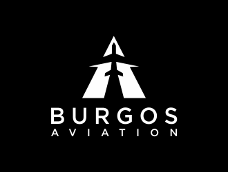 BURGOS AVIATION logo design by azizah