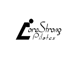 CoreStrong Pilates logo design by bougalla005