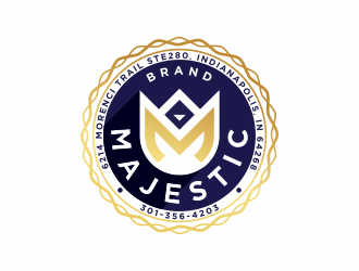 MAJESTIC BRAND logo design by goblin