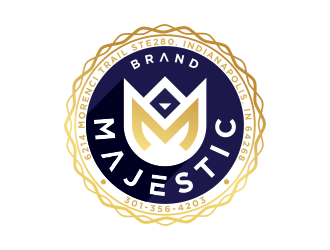 MAJESTIC BRAND logo design by goblin