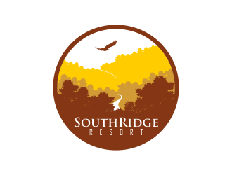 SouthRidge Resort logo design by Dhieko