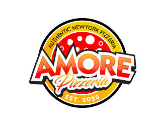 Amore Pizzeria  logo design by MarkindDesign