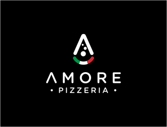 Amore Pizzeria  logo design by FloVal