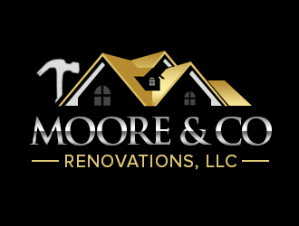 Moore & Co Renovations, LLC logo design by kunejo