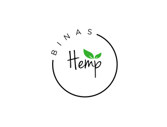 Binas Hemp  logo design by vostre